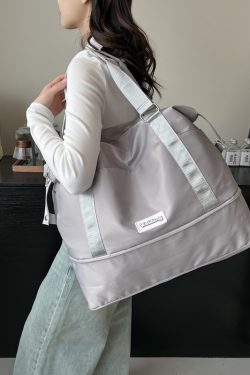 2025 Large Capacity Dry Wet Separation Travel Bag - Sports Fitness Maternity Storage Luggage for Short-Distance Trips