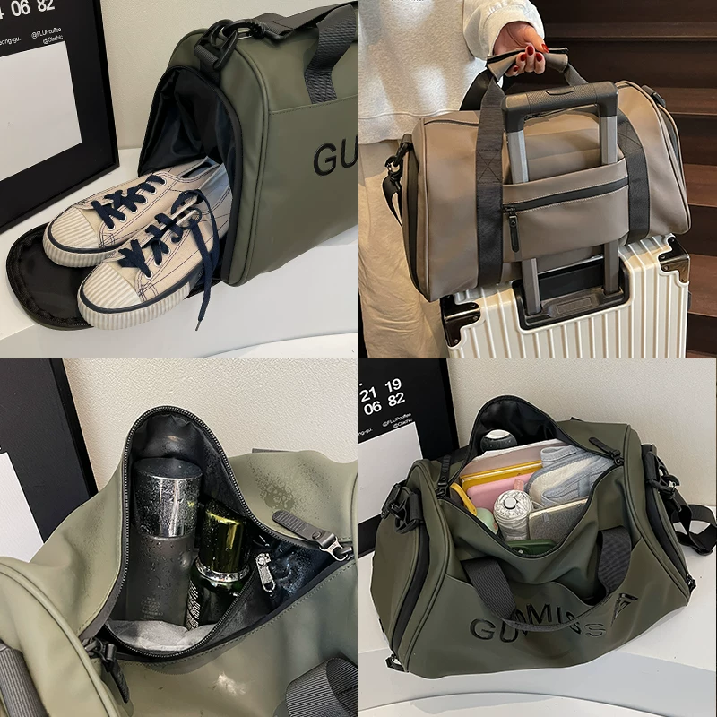 2025 Large Capacity Tote Bag for Women & Men - Dry & Wet Separation Fitness Travel Bag for Short Trips & Business 2025 Large Capacity Tote Bag for Women & Men - Dry & Wet Separation Fitness Travel Bag for Short Trips & Business