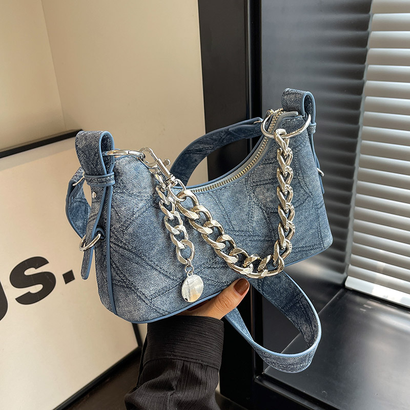 2025 New Model Patchwork Small Bag for Women - Stylish Versatile Chain Underarm Shoulder Crossbody Bag 2025 New Model Patchwork Small Bag for Women - Stylish Versatile Chain Underarm Shoulder Crossbody Bag