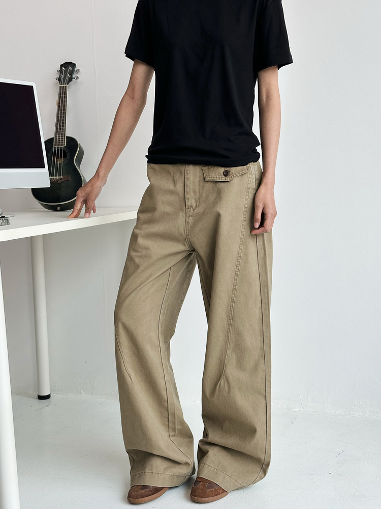 2025 New Wide-Leg Curved Knife Casual Pants for Men and Women - Straight-Leg Loose Fit, Trendy Unisex Fashion 2025 New Wide-Leg Curved Knife Casual Pants for Men and Women - Straight-Leg Loose Fit, Trendy Unisex Fashion