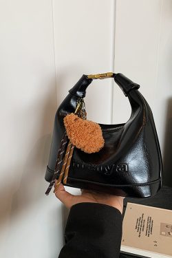 2025 Retro Textured Small Crossbody Bag for Women - Versatile Shiny Shoulder Handbag, Chic Fashion Accessory