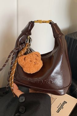 2025 Retro Textured Small Crossbody Bag for Women - Versatile Shiny Shoulder Handbag, Chic Fashion Accessory