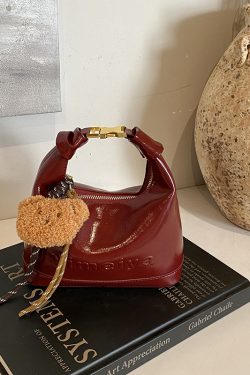 2025 Retro Textured Small Crossbody Bag for Women - Versatile Shiny Shoulder Handbag, Chic Fashion Accessory