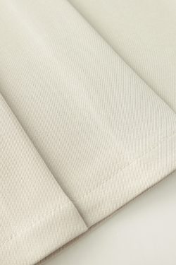 2025 Spring Apricot Pleated Midi Skirt for Women, High-End A-Line Design, Trendy Spring Fashion