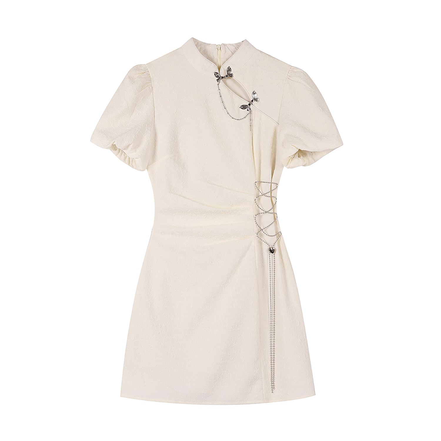 2025 Spring Qipao Dress for Women, National Style Chinese Dress, Young Women's Summer Fashion, Elegant Asian-Inspired Design 2025 Spring Qipao Dress for Women, National Style Chinese Dress, Young Women's Summer Fashion, Elegant Asian-Inspired Design
