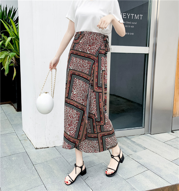 2025 Summer A-Line Floral Beach Skirt for Curvy Hips & Thighs - Irregular Long Design, Perfect for Boho and Y2K Styles 2025 Summer A-Line Floral Beach Skirt for Curvy Hips & Thighs - Irregular Long Design, Perfect for Boho and Y2K Styles