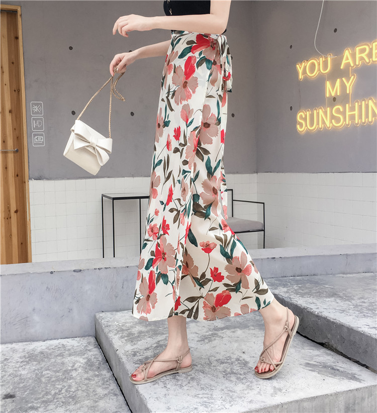 2025 Summer A-Line Floral Beach Skirt for Curvy Hips & Thighs - Irregular Long Design, Perfect for Boho and Y2K Styles 2025 Summer A-Line Floral Beach Skirt for Curvy Hips & Thighs - Irregular Long Design, Perfect for Boho and Y2K Styles