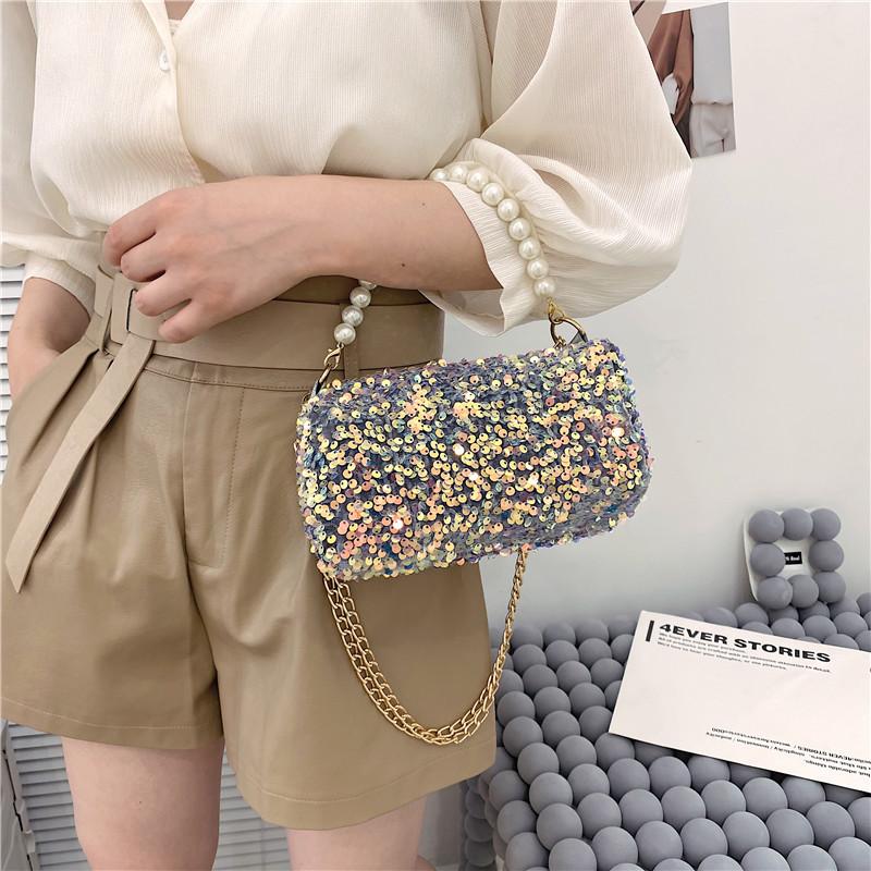 2025 Summer High-End Sequined Crossbody Bag - Versatile Women's Shoulder Bag in Niche Fashion Style 2025 Summer High-End Sequined Crossbody Bag - Versatile Women's Shoulder Bag in Niche Fashion Style