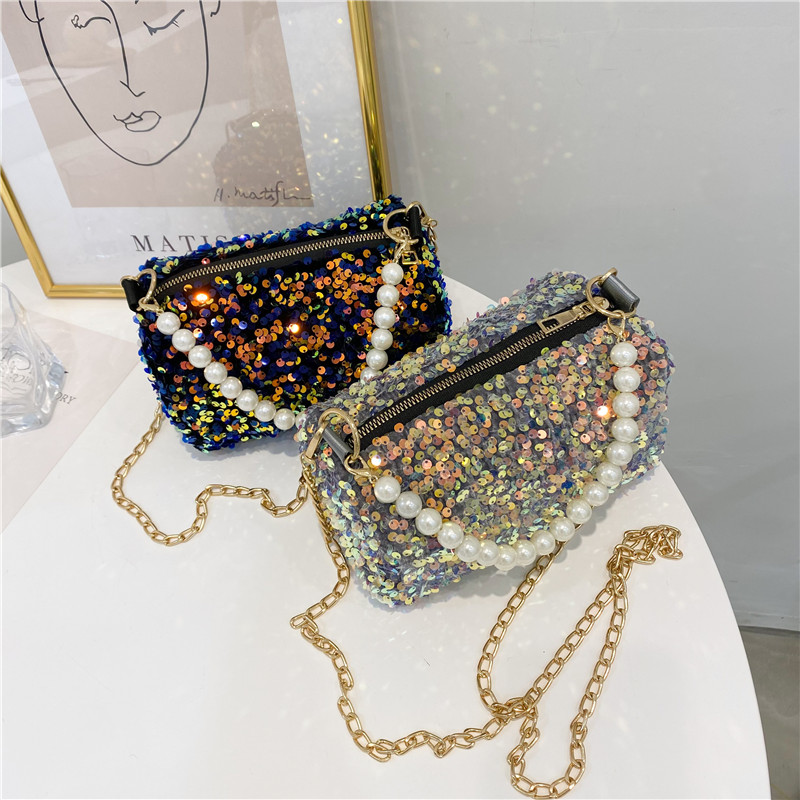 2025 Summer High-End Sequined Crossbody Bag - Versatile Women's Shoulder Bag in Niche Fashion Style 2025 Summer High-End Sequined Crossbody Bag - Versatile Women's Shoulder Bag in Niche Fashion Style