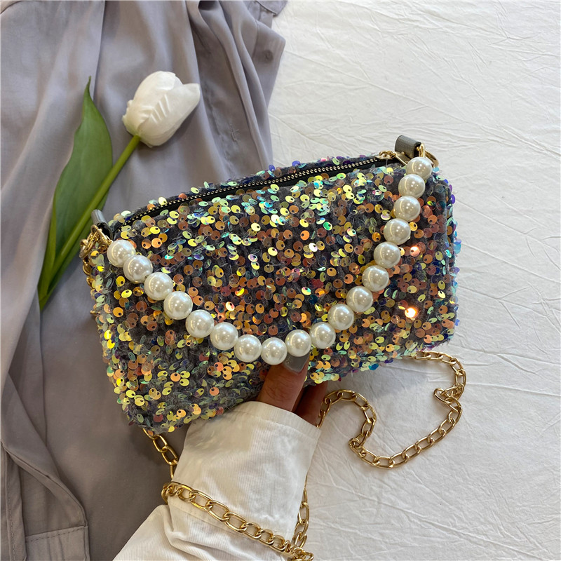 2025 Summer High-End Sequined Crossbody Bag - Versatile Women's Shoulder Bag in Niche Fashion Style 2025 Summer High-End Sequined Crossbody Bag - Versatile Women's Shoulder Bag in Niche Fashion Style