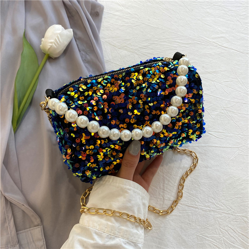 2025 Summer High-End Sequined Crossbody Bag - Versatile Women's Shoulder Bag in Niche Fashion Style 2025 Summer High-End Sequined Crossbody Bag - Versatile Women's Shoulder Bag in Niche Fashion Style