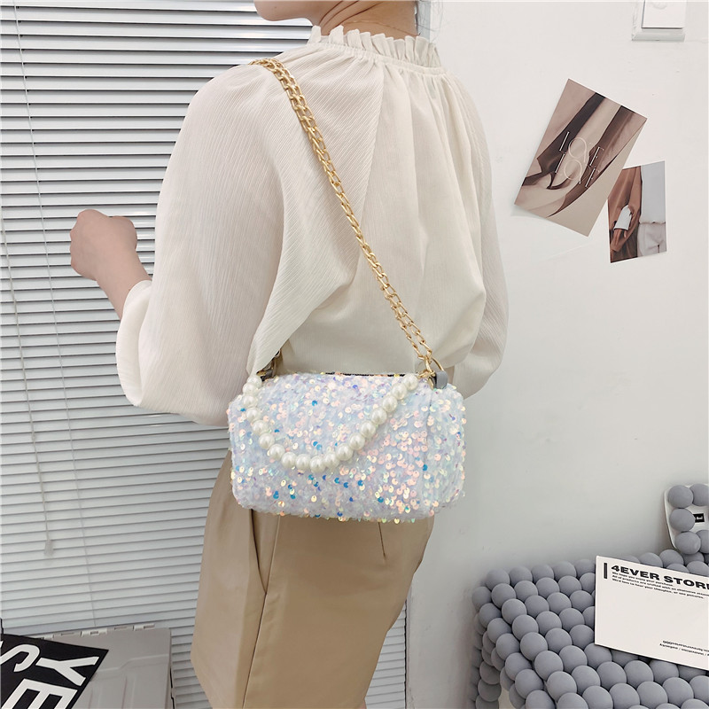 2025 Summer High-End Sequined Crossbody Bag - Versatile Women's Shoulder Bag in Niche Fashion Style 2025 Summer High-End Sequined Crossbody Bag - Versatile Women's Shoulder Bag in Niche Fashion Style