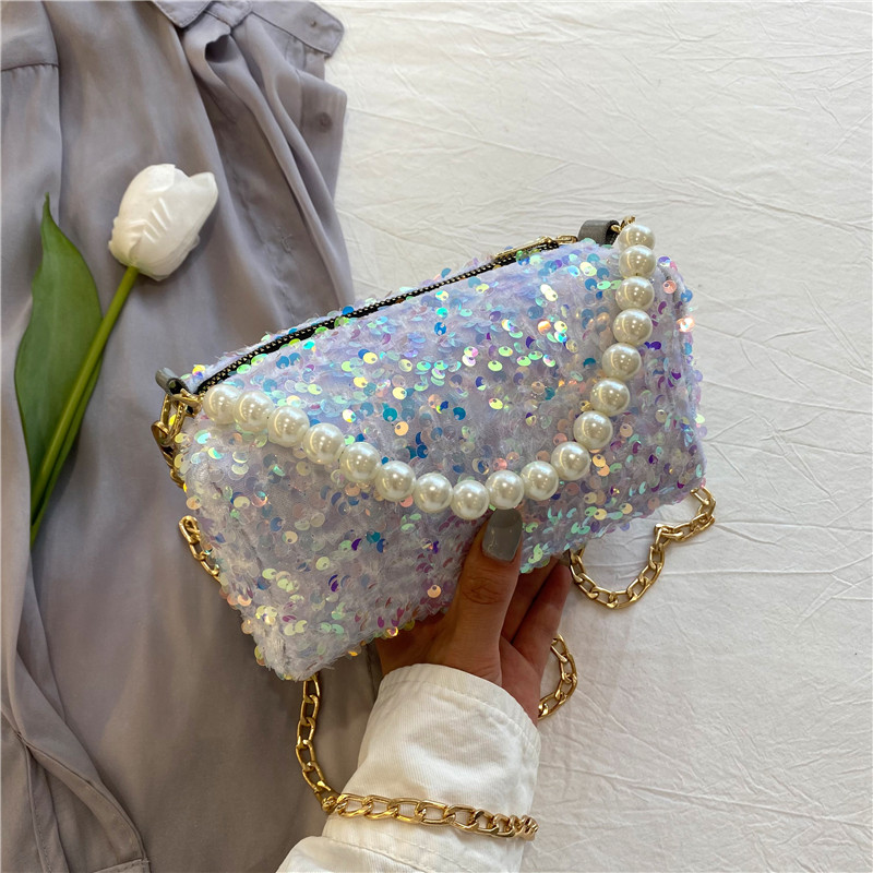 2025 Summer High-End Sequined Crossbody Bag - Versatile Women's Shoulder Bag in Niche Fashion Style 2025 Summer High-End Sequined Crossbody Bag - Versatile Women's Shoulder Bag in Niche Fashion Style