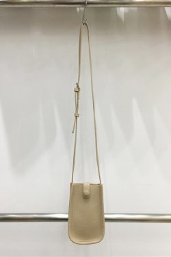 2025 Summer Mini Bag Soft Leather Casual Crossbody Shoulder Phone Bag - Trendy Y2K Fashion Accessory