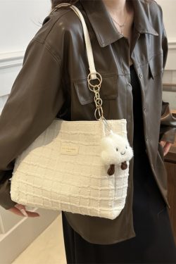 2025 Summer Minimalist High-End Large Handbag for Women - Versatile Shoulder Tote Bag with Spacious Capacity for Commuting