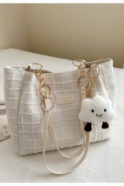 2025 Summer Minimalist High-End Large Handbag for Women - Versatile Shoulder Tote Bag with Spacious Capacity for Commuting