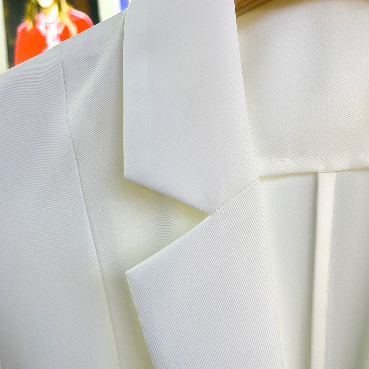 2025 Summer Thin Draped White Blazer for Women, Casual Professional One-Button Suit, Chic Office Wear 2025 Summer Thin Draped White Blazer for Women, Casual Professional One-Button Suit, Chic Office Wear