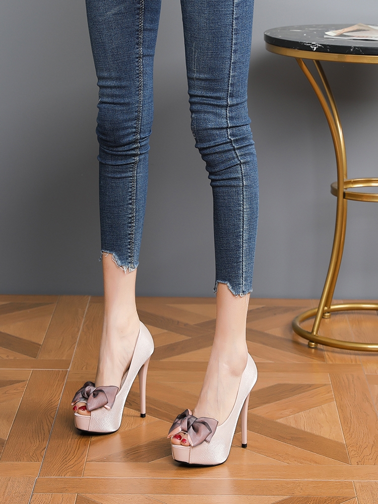 2025 Summer Ultra High Heel Women's Sexy Peep Toe 12CM Platform Shoes - Waterproof Fashion Heels 2025 Summer Ultra High Heel Women's Sexy Peep Toe 12CM Platform Shoes - Waterproof Fashion Heels