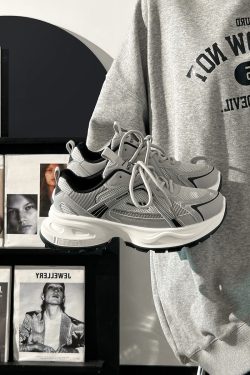 2025 Summer Unisex Height-Increasing Mesh Sports Shoes - Breathable White Dad Sneakers for Couples