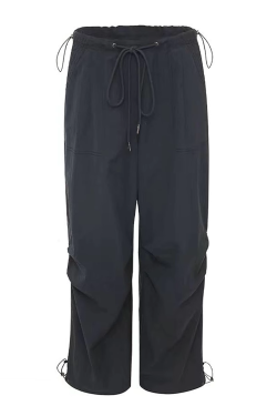 2025 Trendy American-Style Wide-Leg Cargo Pants for Women, Casual Retro Slim-Fit Street Dance & Jazz Sports Trousers