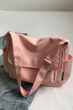 2025 Women's Canvas Single Shoulder Bag - Casual Korean Style Crossbody for College Commuting - Fresh Look