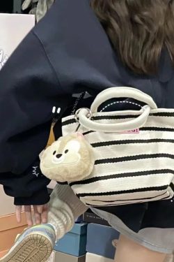 2025 Women's Canvas Tote Bag - Versatile College Commute Handheld Lunch Box & Crossbody Bag for Students