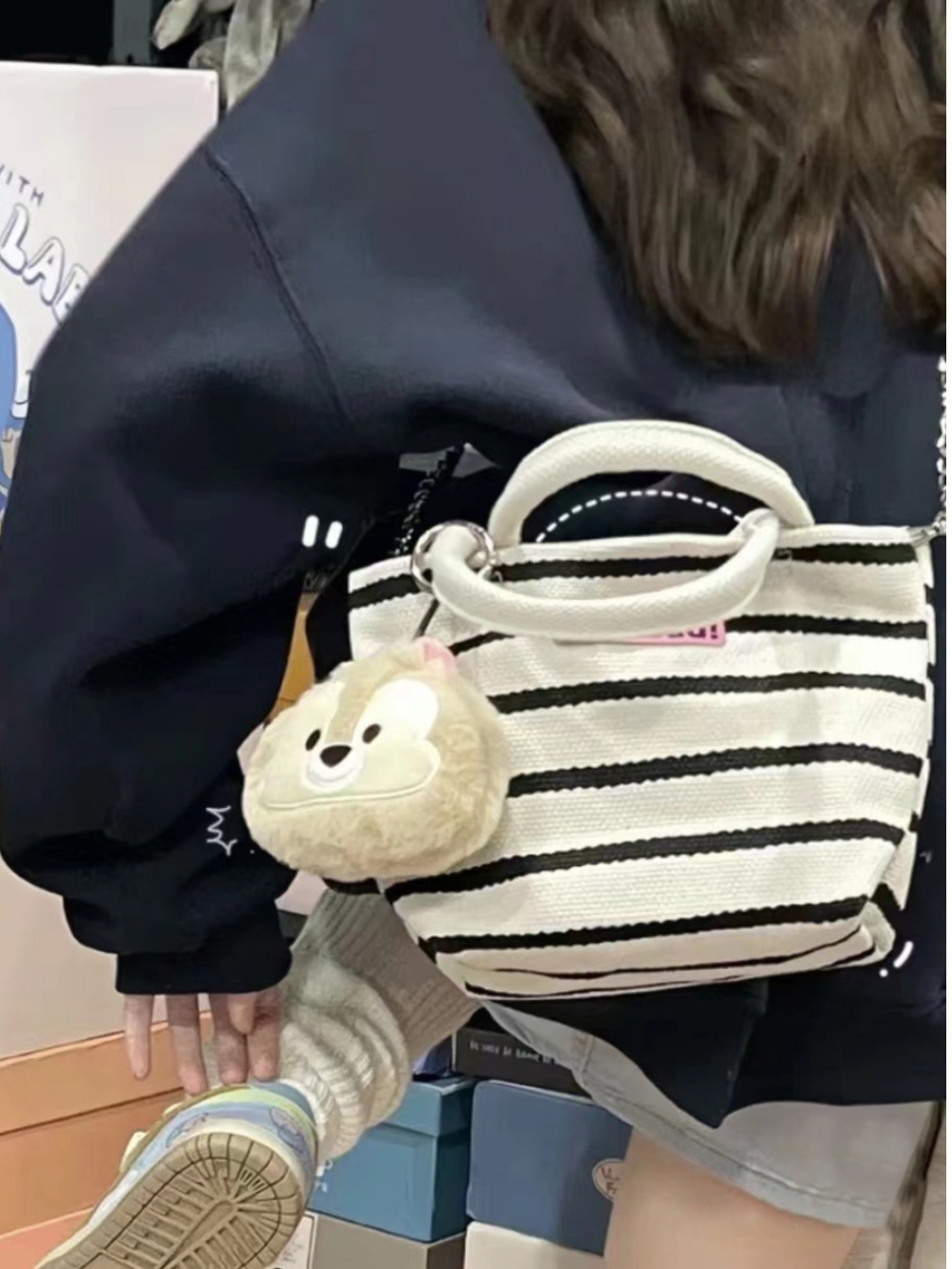 2025 Women's Canvas Tote Bag - Versatile College Commute Handheld Lunch Box & Crossbody Bag for Students 2025 Women's Canvas Tote Bag - Versatile College Commute Handheld Lunch Box & Crossbody Bag for Students