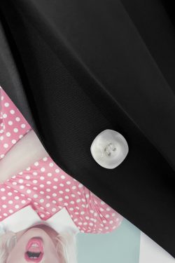 2025 Women's Casual Black Suit Jacket - Thin High-Quality Blazer for Summer Professional Attire, Versatile Office Wear