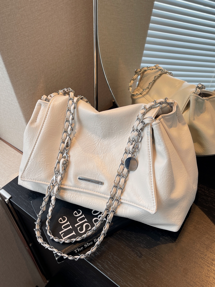 2025 Women's Casual Chain Tote Bag - Large Capacity Underarm Shoulder Crossbody Bag for Everyday Fashion 2025 Women's Casual Chain Tote Bag - Large Capacity Underarm Shoulder Crossbody Bag for Everyday Fashion