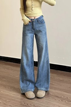 2025 Women's Plus Size Cowboy Flared Pants, High Waist Straight Loose Trousers for Curvy Girls, Trendy Western Style