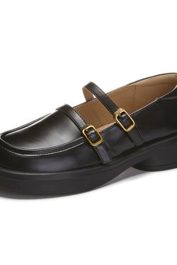 3.2 cm Soft Sole Genuine Leather Mary Jane Shoes for Women - Italian Style Comfortable Spring Footwear