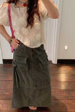 3D Floral Lace T-Shirt for Women, Short Sleeve, Summer 2025 Unique Design, Y2K Inspired Top