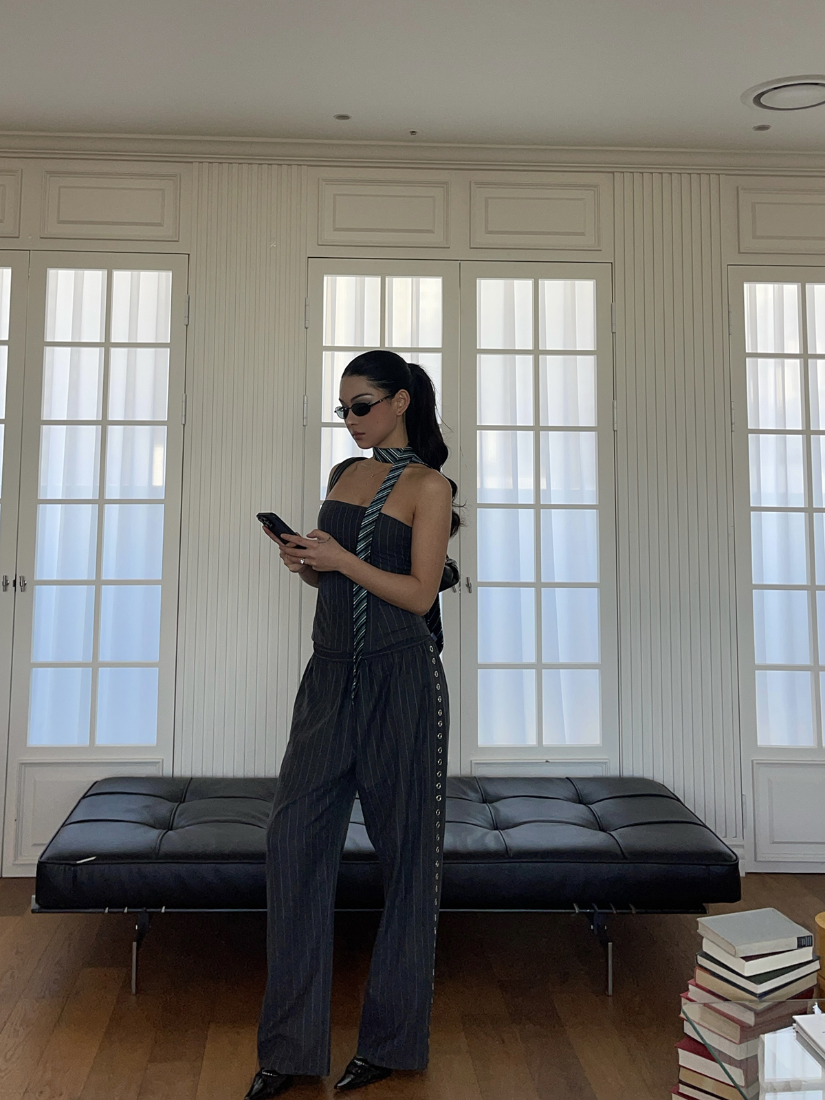 40% Wool High-Quality Bra and Trousers Set - Chic, Comfortable Loungewear for Everyday Style 40% Wool High-Quality Bra and Trousers Set - Chic, Comfortable Loungewear for Everyday Style