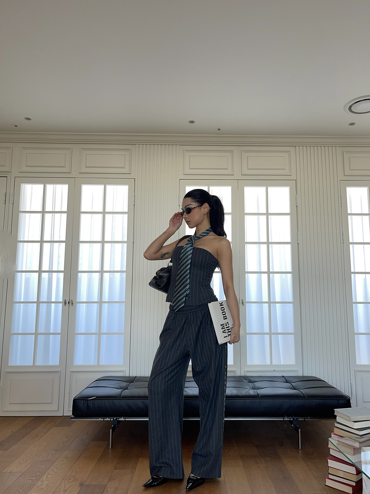 40% Wool High-Quality Bra and Trousers Set - Chic, Comfortable Loungewear for Everyday Style 40% Wool High-Quality Bra and Trousers Set - Chic, Comfortable Loungewear for Everyday Style