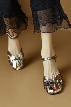 5.5 cm Crystal Glass Diamond-Heeled Roman Sandals - Soft-Soled, Non-Fatiguing, Italian Style for Chic Summer Fashion