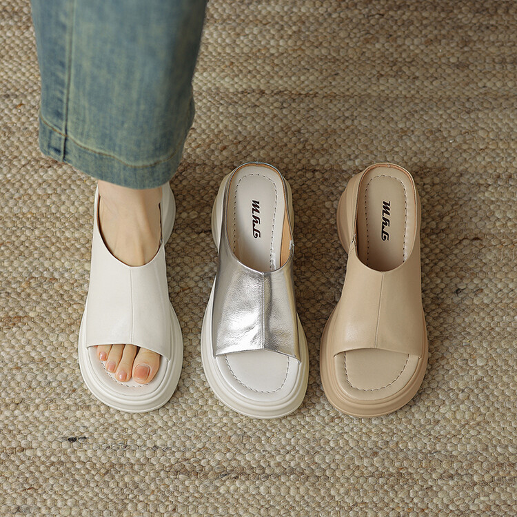 6 cm Thick Sole Italian-Style Soft Sole Shoes - Comfortable Genuine Leather for All-Day Wear - Age-Reducing Footwear 6 cm Thick Sole Italian-Style Soft Sole Shoes - Comfortable Genuine Leather for All-Day Wear - Age-Reducing Footwear