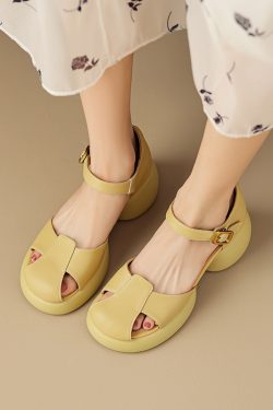 6.5 cm Italian-Style Soft Sole Genuine Sheepskin Leather Outdoor Shoes - Comfortable Fashionable Footwear for Everyday Wear