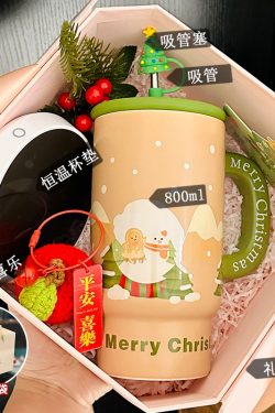 800ml Ceramic Straight Body Mug - Extra Large Capacity, Aesthetic Design, Perfect Gift for Girls and Friends, Stylish Straw Water Cup