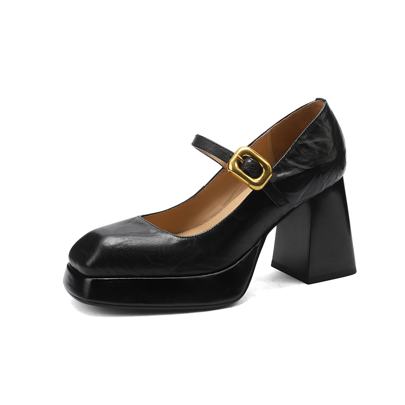 9 cm Italian-Style Soft-Soled Flats in First-Layer Cowhide - Comfortable Shallow Mouth Design for Everyday Wear 9 cm Italian-Style Soft-Soled Flats in First-Layer Cowhide - Comfortable Shallow Mouth Design for Everyday Wear