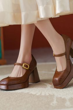 9 cm Italian-Style Soft-Soled Flats in First-Layer Cowhide - Comfortable Shallow Mouth Design for Everyday Wear