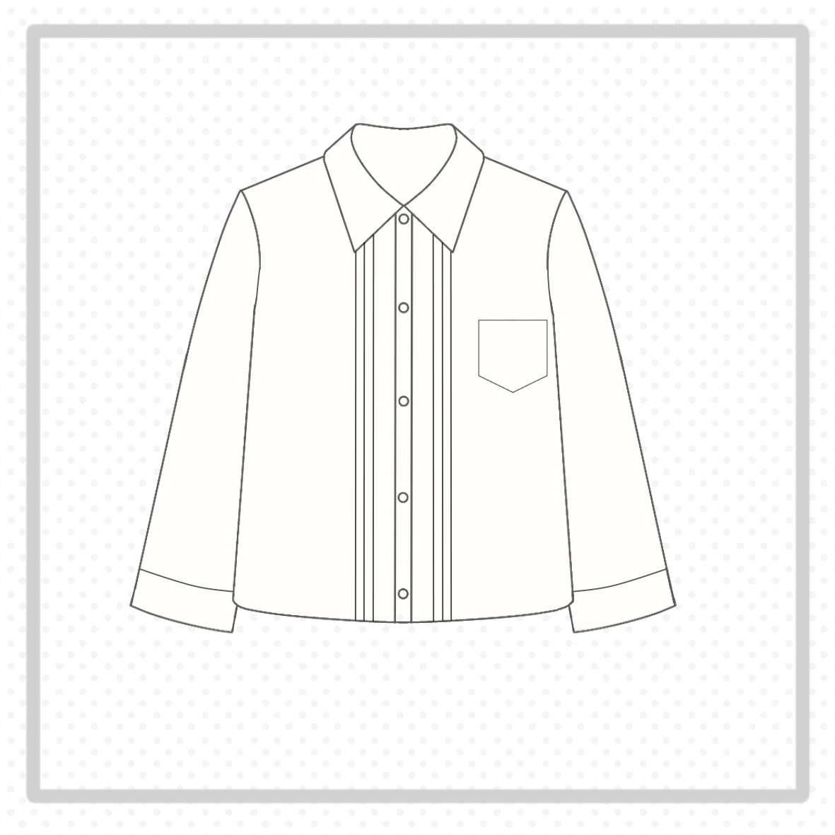 Accordion Pleated Long Sleeve & Short Sleeve JK Shirt Set - Basic Student Uniform for Women, Spring Autumn College Style Accordion Pleated Long Sleeve & Short Sleeve JK Shirt Set - Basic Student Uniform for Women, Spring Autumn College Style