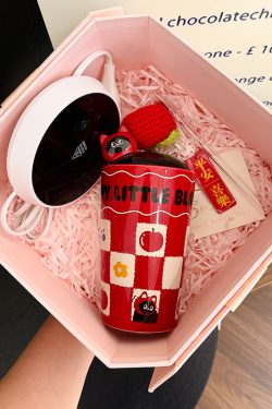 Adorable Cat Ceramic Mug with Straw, Perfect Gift for Girls, Best Friend Birthday Present, Cute Party Favor