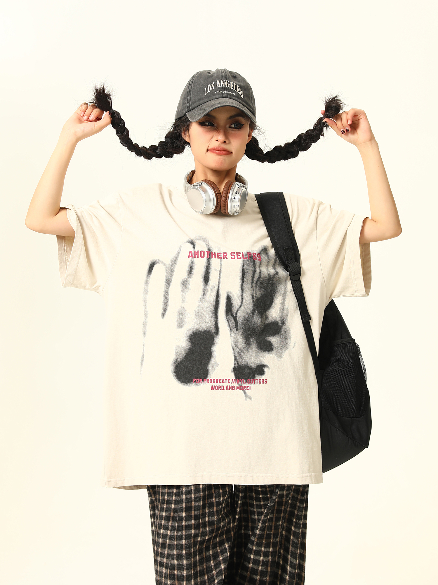 American Retro Printed Washed Short-Sleeve T-Shirt for Men and Women - Trendy Couple Top in Y2K Style American Retro Printed Washed Short-Sleeve T-Shirt for Men and Women - Trendy Couple Top in Y2K Style