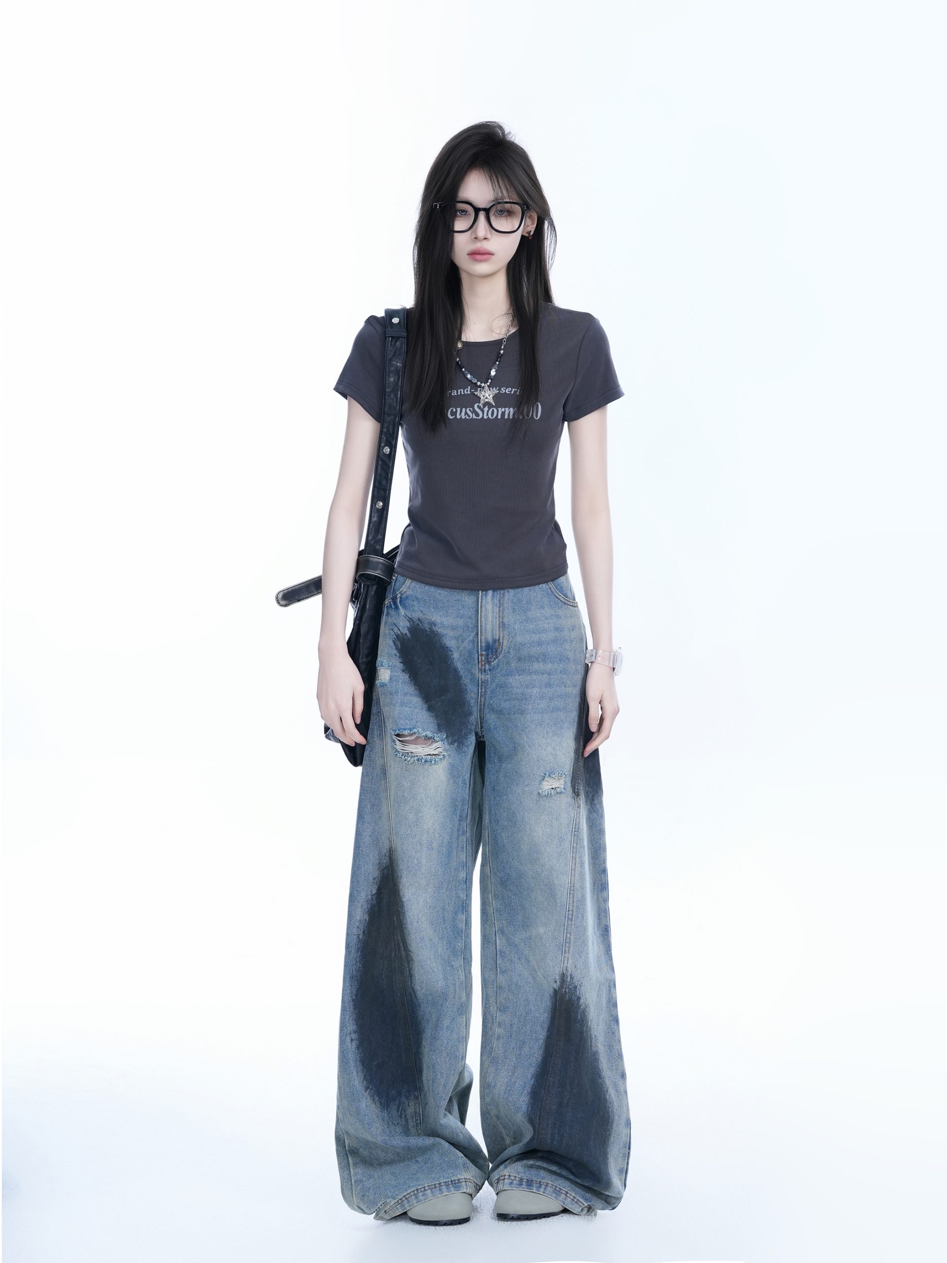 American Retro Summer Short Sleeve T-Shirt for Women - Flattering Slim Fit, Petite Style, "Sit and Eat Until the Mountains Are Empty" Print American Retro Summer Short Sleeve T-Shirt for Women - Flattering Slim Fit, Petite Style, "Sit and Eat Until the Mountains Are Empty" Print