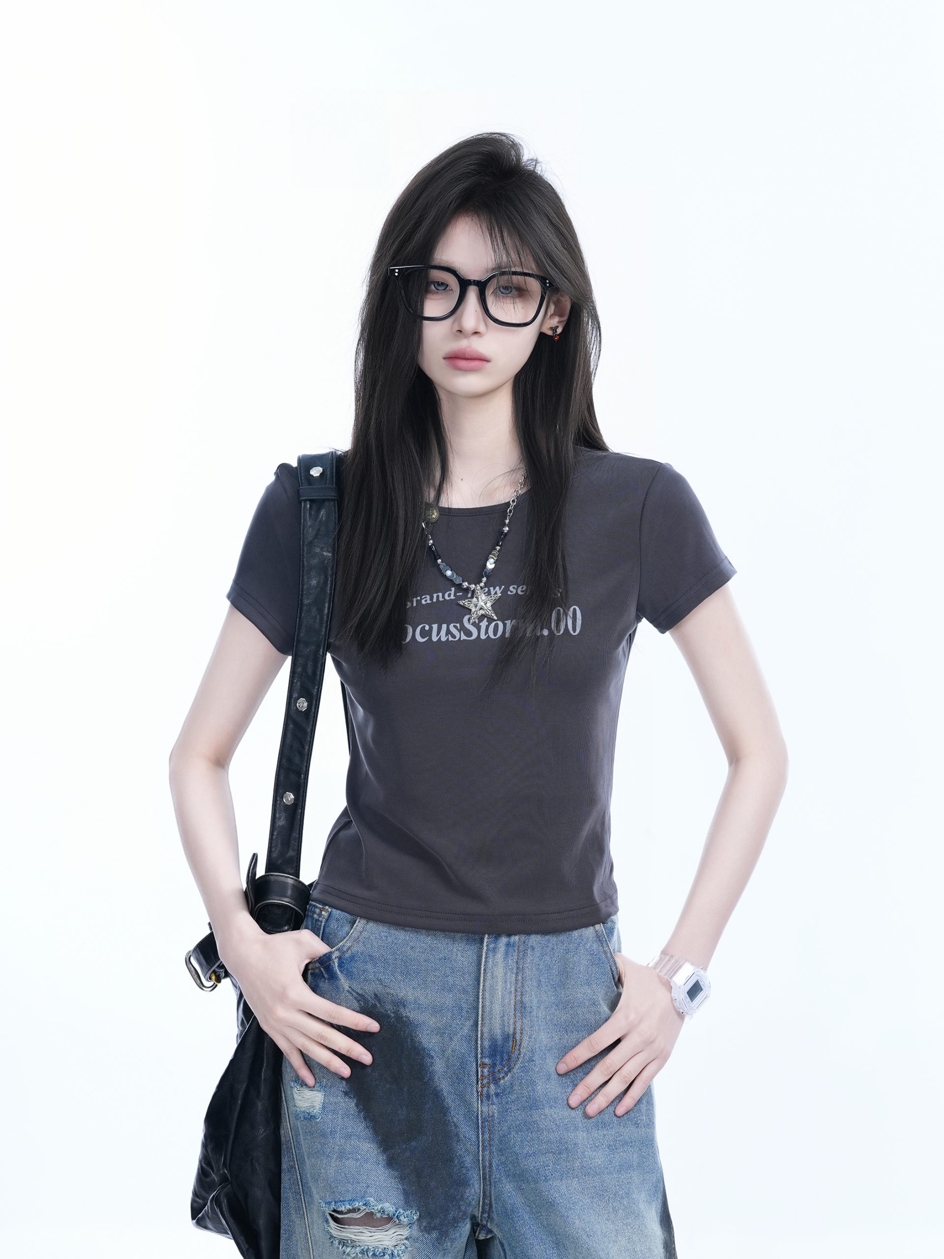 American Retro Summer Short Sleeve T-Shirt for Women - Flattering Slim Fit, Petite Style, "Sit and Eat Until the Mountains Are Empty" Print American Retro Summer Short Sleeve T-Shirt for Women - Flattering Slim Fit, Petite Style, "Sit and Eat Until the Mountains Are Empty" Print