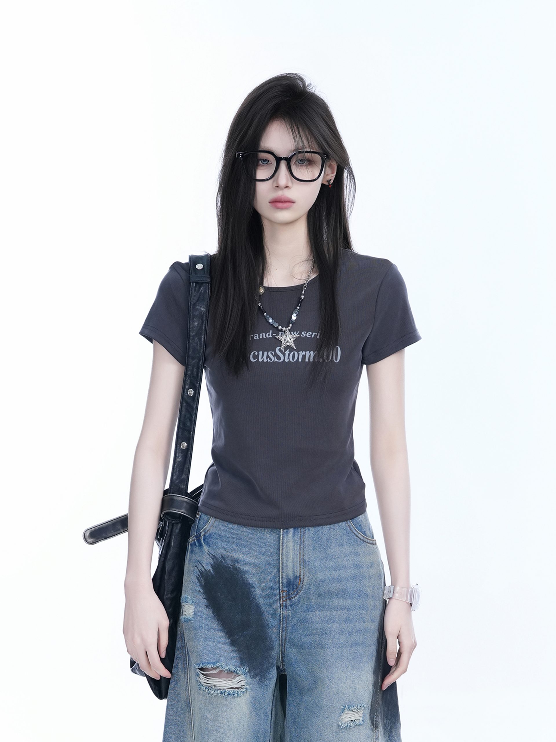 American Retro Summer Short Sleeve T-Shirt for Women - Flattering Slim Fit, Petite Style, "Sit and Eat Until the Mountains Are Empty" Print American Retro Summer Short Sleeve T-Shirt for Women - Flattering Slim Fit, Petite Style, "Sit and Eat Until the Mountains Are Empty" Print