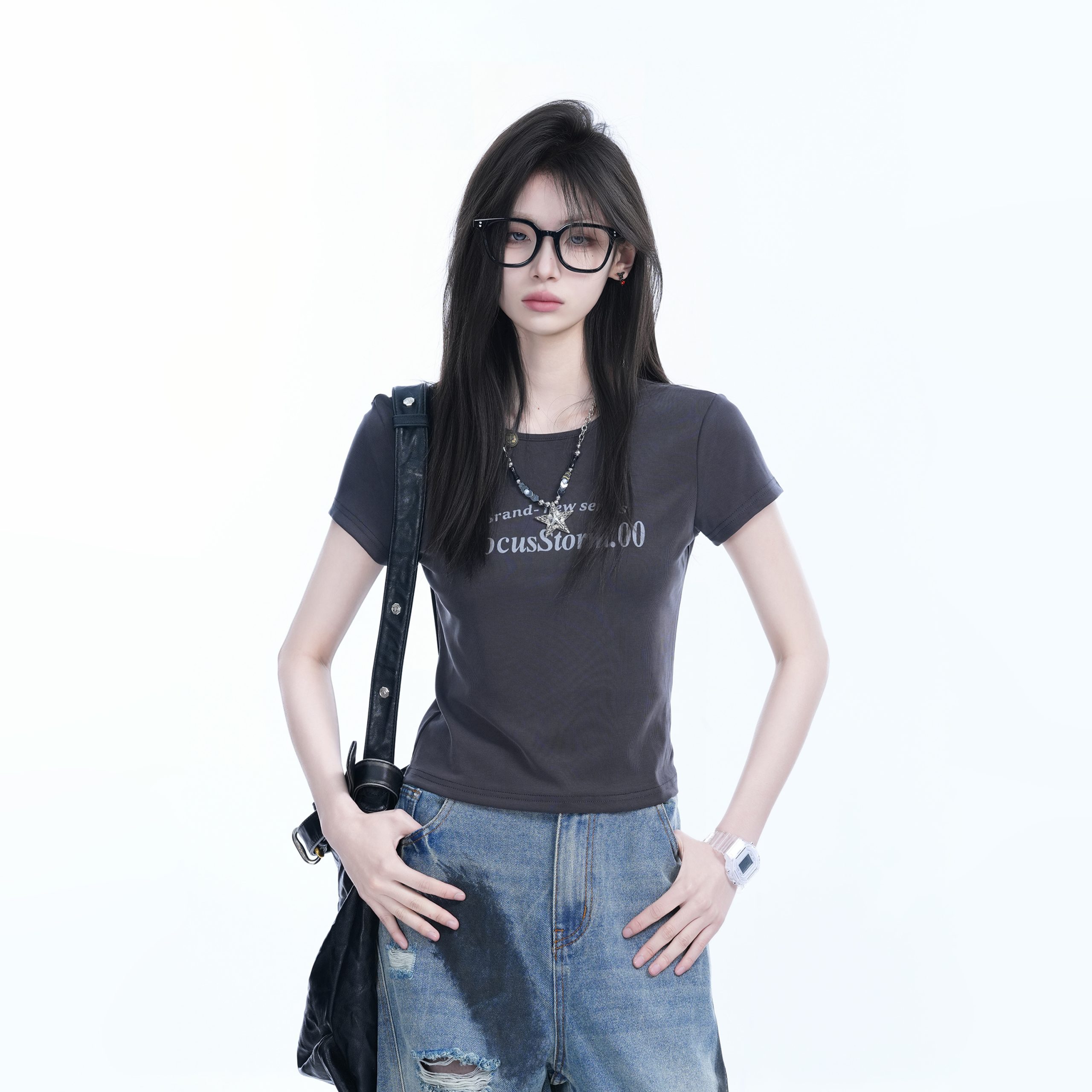 American Retro Summer Short Sleeve T-Shirt for Women - Flattering Slim Fit, Petite Style, "Sit and Eat Until the Mountains Are Empty" Print American Retro Summer Short Sleeve T-Shirt for Women - Flattering Slim Fit, Petite Style, "Sit and Eat Until the Mountains Are Empty" Print