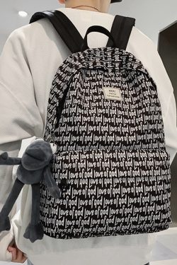 American-Style Printed Backpack for Students - Large Capacity Sports Book Bag for Boys, Trendy High School Essentials