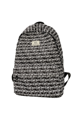 American-Style Printed Backpack for Students - Large Capacity Sports Book Bag for Boys, Trendy High School Essentials