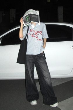 American Style Short Sleeve Rabbit Print Striped Shirt Jacket for Women - Summer Casual Couple Top, Trendy Niche Fashion